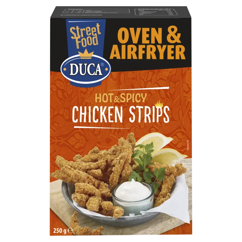 Hot & spicy chicken strips