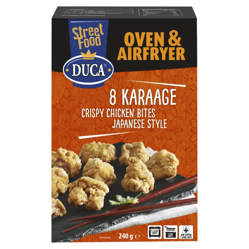 Oven & Airfryer Karaage Crispy Chicken Bites Japanese Style 8 Stuks