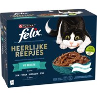 Een afbeelding van Felix Heerlijke reepjes vis selectie in saus