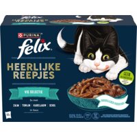 Een afbeelding van Felix Heerlijke reepjes vis selectie in saus