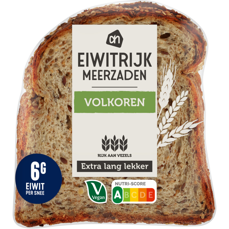 Een afbeelding van AH ELL Eiwitrijk volkoren meerzaden half