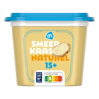 AH Smeerkaas naturel 15+