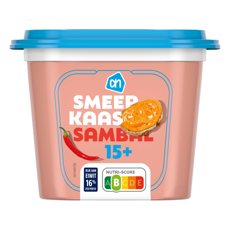 Smeerkaas sambal 15+
