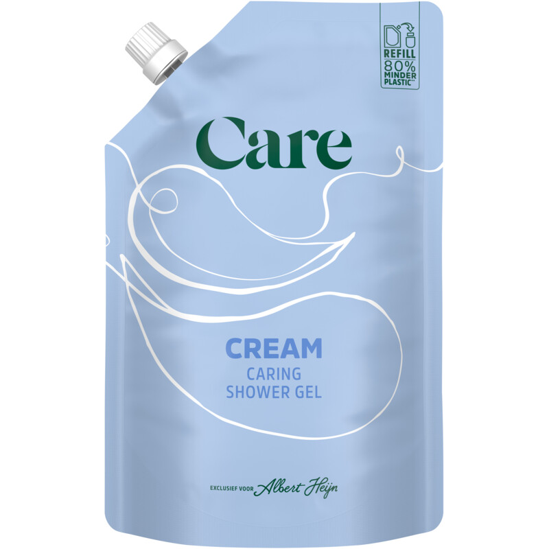 Een afbeelding van Care Cream caring shower gel refill