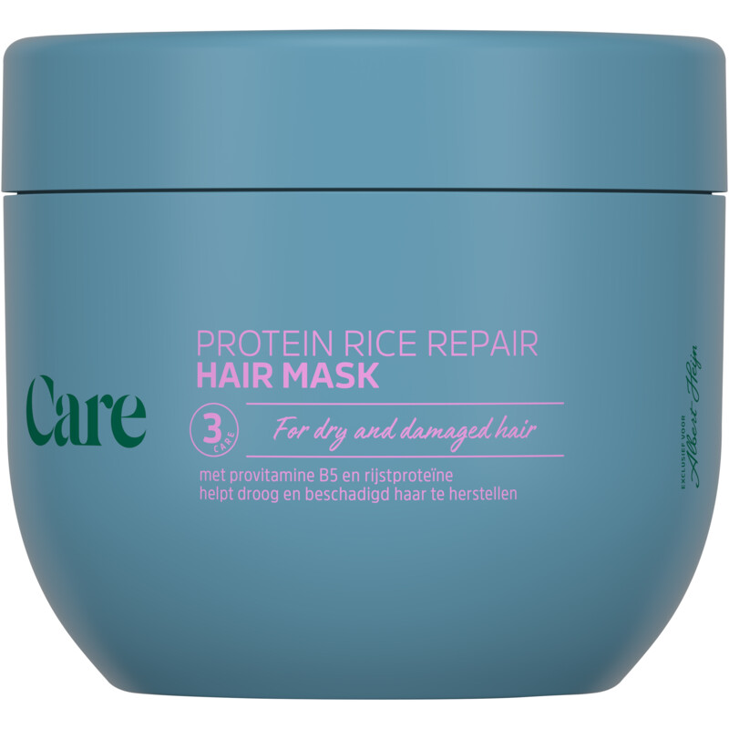 Een afbeelding van Care Protein rice repair hair mask