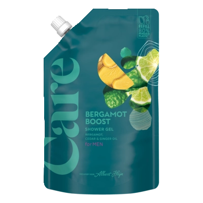 pdp-image-Care Bergamot boost shower gel refill