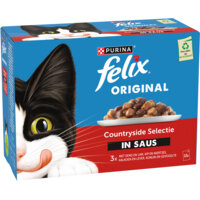 Een afbeelding van Felix Original gevogelte selectie in saus
