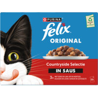 Een afbeelding van Felix Original gevogelte selectie in saus
