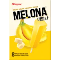 Binggrae Melona banana flavoured ice bar