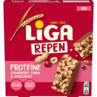 Een afbeelding van Liga Proteine reep cranberry