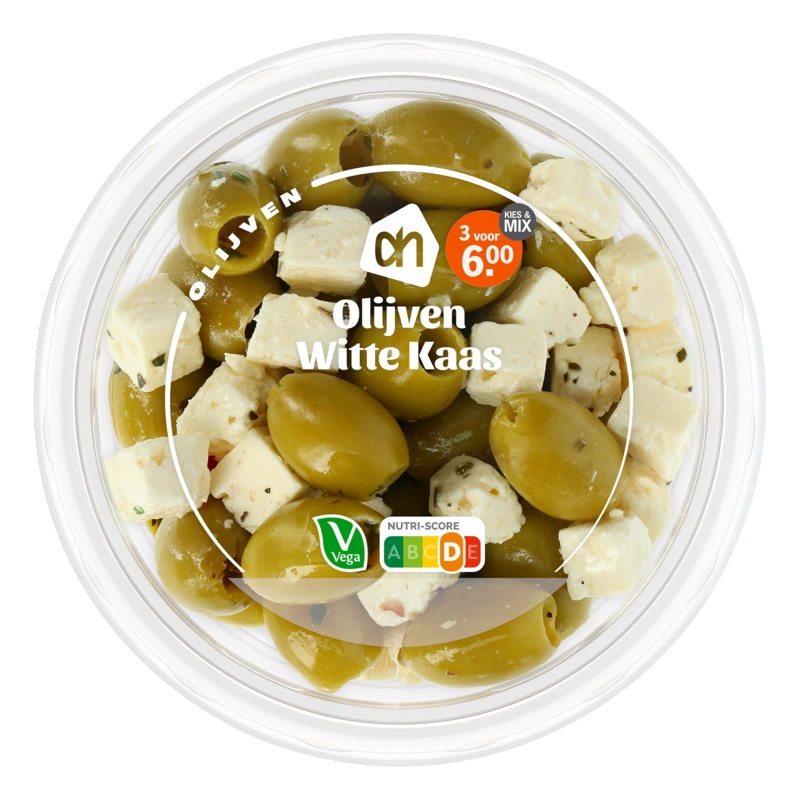 AH Witte kaas olijven