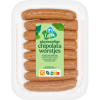 Een afbeelding van AH Terra Plantaardige chipolata worstjes