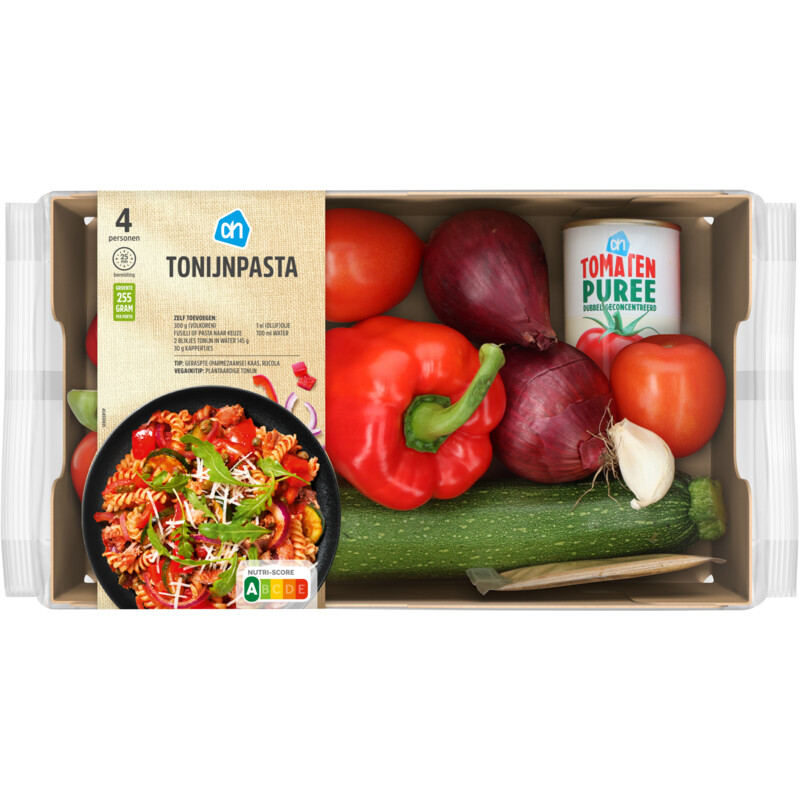 Een afbeelding van AH Tonijnpasta verspakket