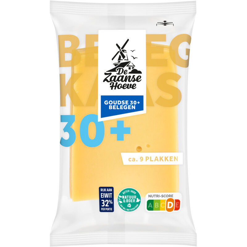 Een afbeelding van De Zaanse Hoeve Belegen 30+ plakken