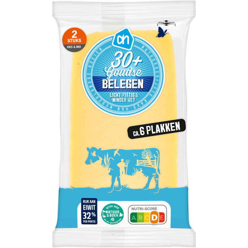 Een afbeelding van AH Goudse belegen 30+ plakken