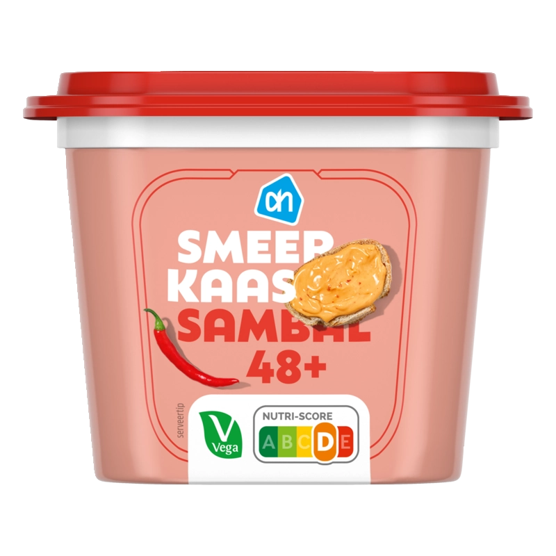 Smeerkaas sambal 48+