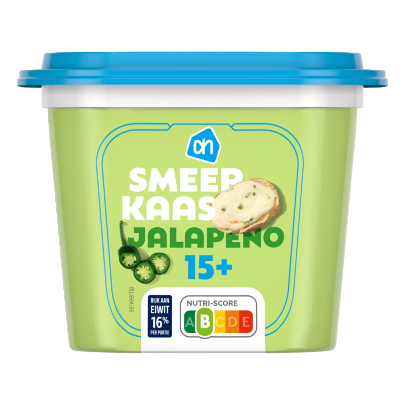 Smeerkaas jalapeno 15+