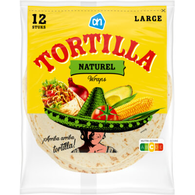 pdp-image-AH Tortilla naturel wraps large 12 stuks