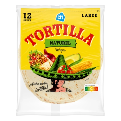 pdp-image-AH Tortilla naturel wraps large 12 stuks
