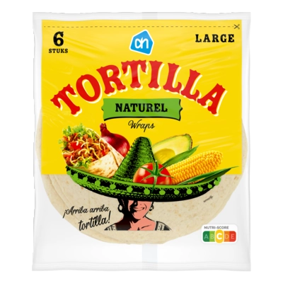 pdp-image-AH Tortilla naturel wraps large 6 stuks