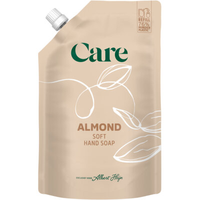 pdp-image-Care Almond soft hand soap refill