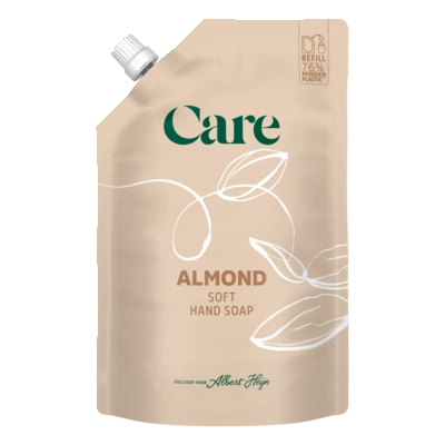 pdp-image-Care Almond soft hand soap refill