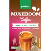 Een afbeelding van Purasana Mushroom coffee oploskoffie