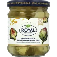 Royal Gemarineerde artisjokharten in olie