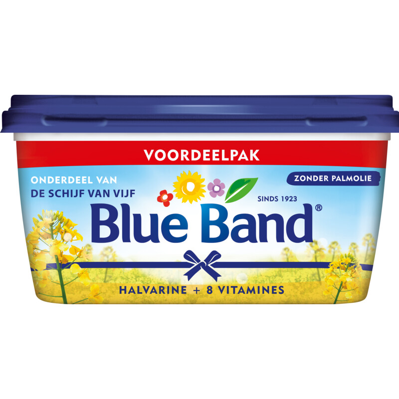 Een afbeelding van Blue Band Halvarine palmolievrij voordeelpak
