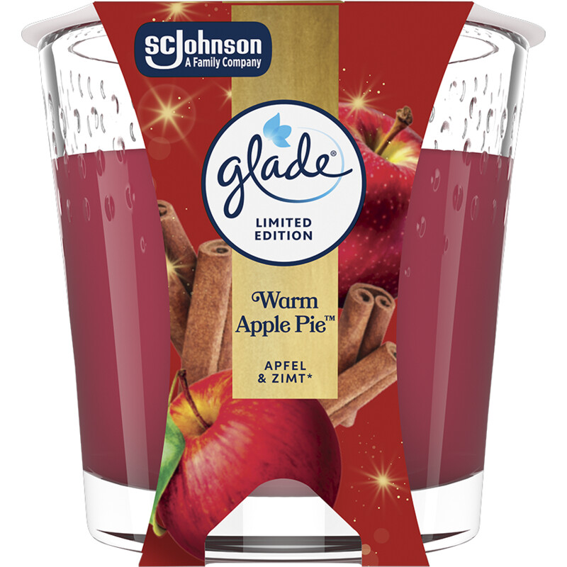 Een afbeelding van Glade Geurglas warm apple pie