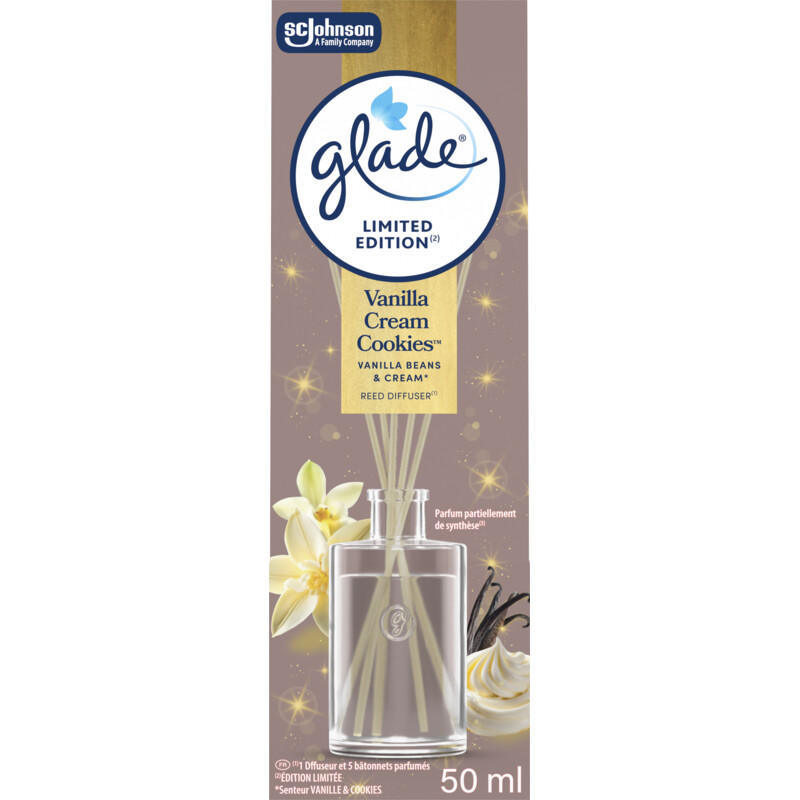 Glade Geurstokjes vanilla cream cookies
