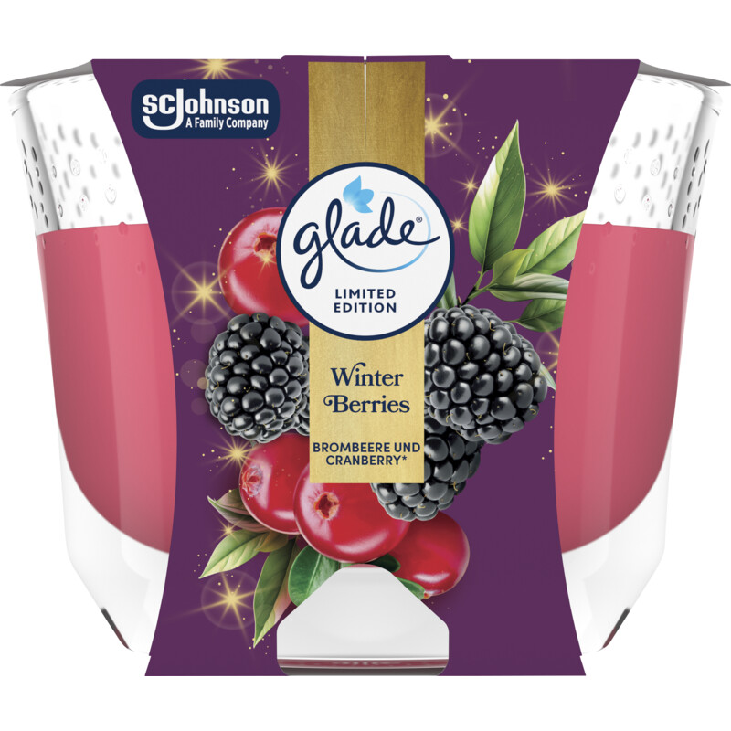 Een afbeelding van Glade Geurglas winter berries