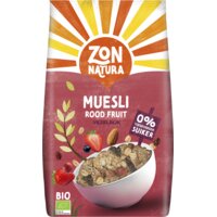 Een afbeelding van Zonnatura Muesli rood fruit