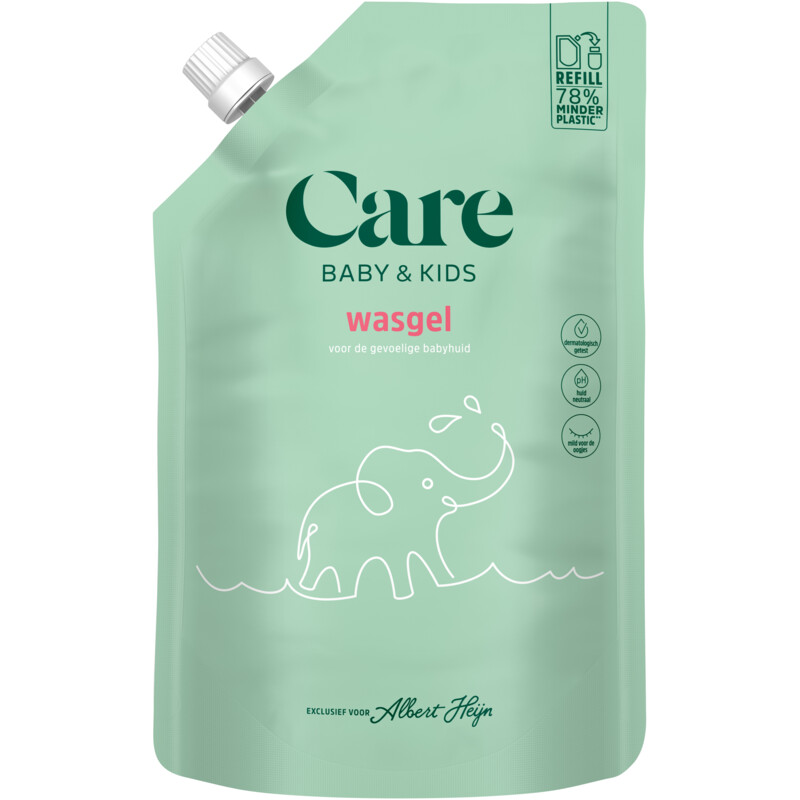 Een afbeelding van Care Kids wasgel refill