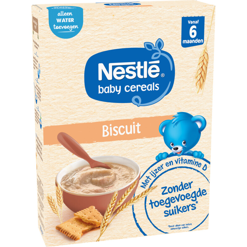 Een afbeelding van Nestlé Baby cereals biscuit 6m+