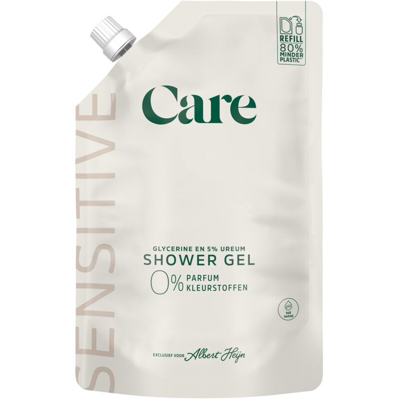 Een afbeelding van Care Sensitive shower gel 0% refill