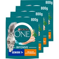 Een afbeelding van Purina ONE Senior rijk aan kip