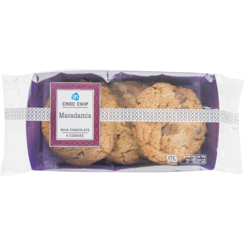 AH choc chip macadamia milk chocolate reserveren | Albert Heijn