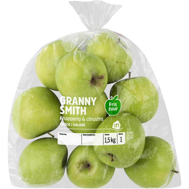 Een afbeelding van AH Granny Smith zak