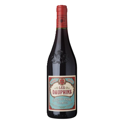 pdp-image-Les Dauphins Côtes du Rhône rouge bio