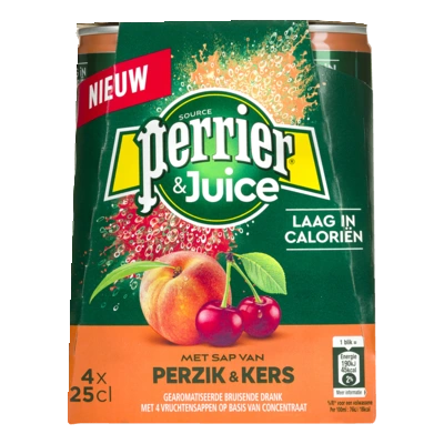 pdp-image-Perrier & Juice Perzik-Kers 4x25CL BEL