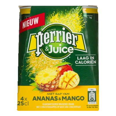 pdp-image-Perrier & Juice ananas & mango 4-pack bel
