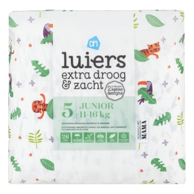 pdp-image-AH Extra droog & zacht luiers maat 5