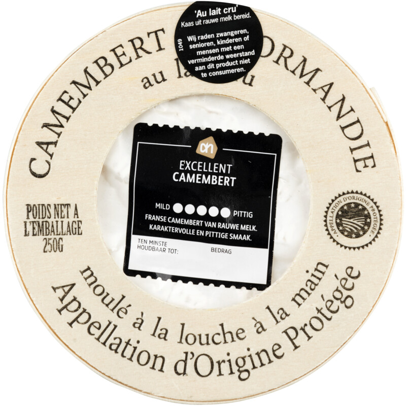 Een afbeelding van AH Excellent Camembert AOP 45+