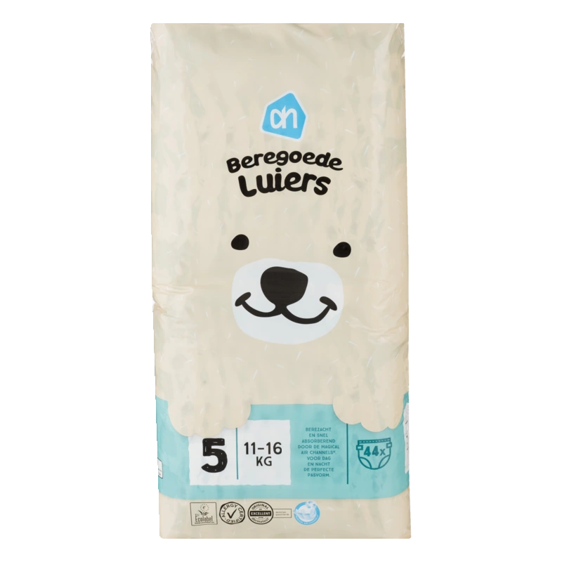 Beregoede luiers junior maat 5
