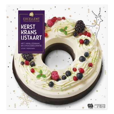 pdp-image-AH Excellent AH Kerstkrans ijstaart