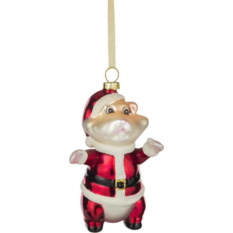 Een afbeelding van AH hanger hamster kerstman