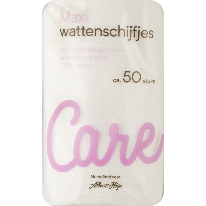 Een afbeelding van Care Maxi wattenschijfjes