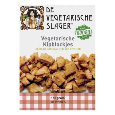 pdp-image-Vegetarische Slager Kipblockjes diepvries 160gr