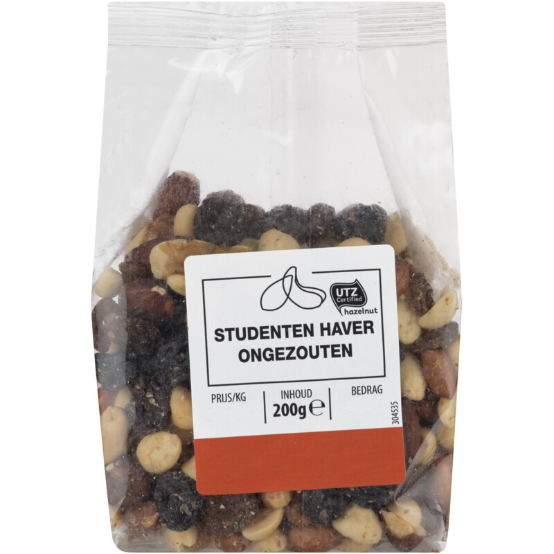 Een afbeelding van Brouwer Studentenhaver ongezouten